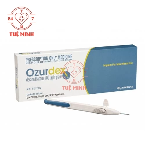 Ozurdex 0.7mg - Thuốc điều trị viêm mống mắt, viêm thể mi hiệu quả